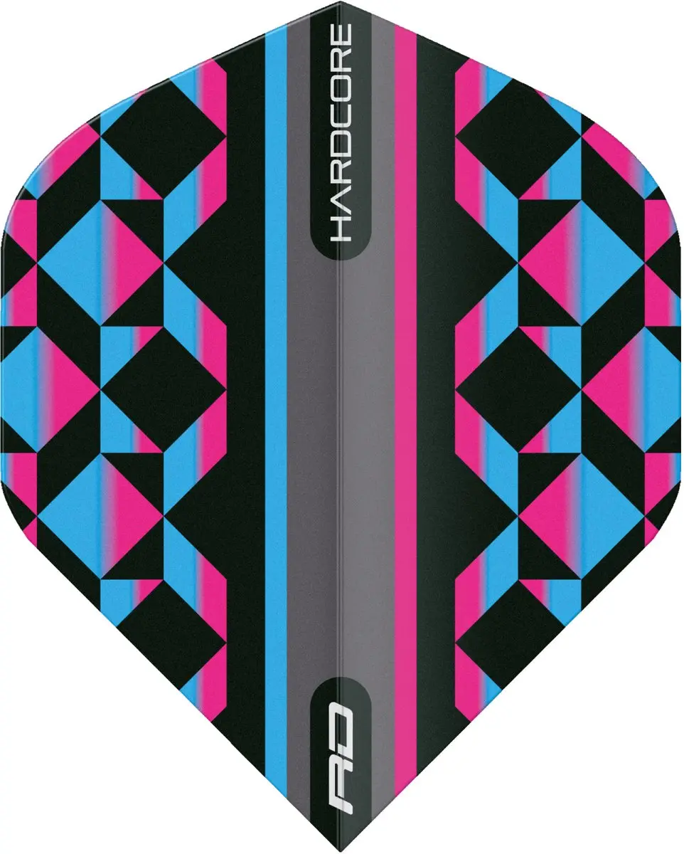 Red Dragon Hardcore Radical Dart Flights TF6810 - 3 Stuks - Multi