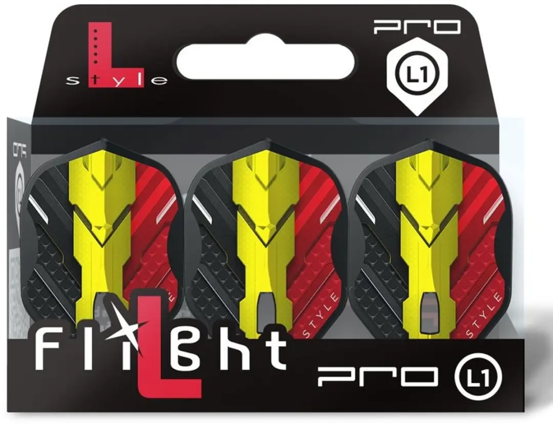 L-Style L1 Pro V-Series V1 Dart Flights FL3040 - 3 Stuks