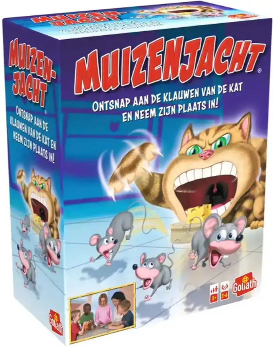 Goliath Muizenjacht Gezelschapsspel