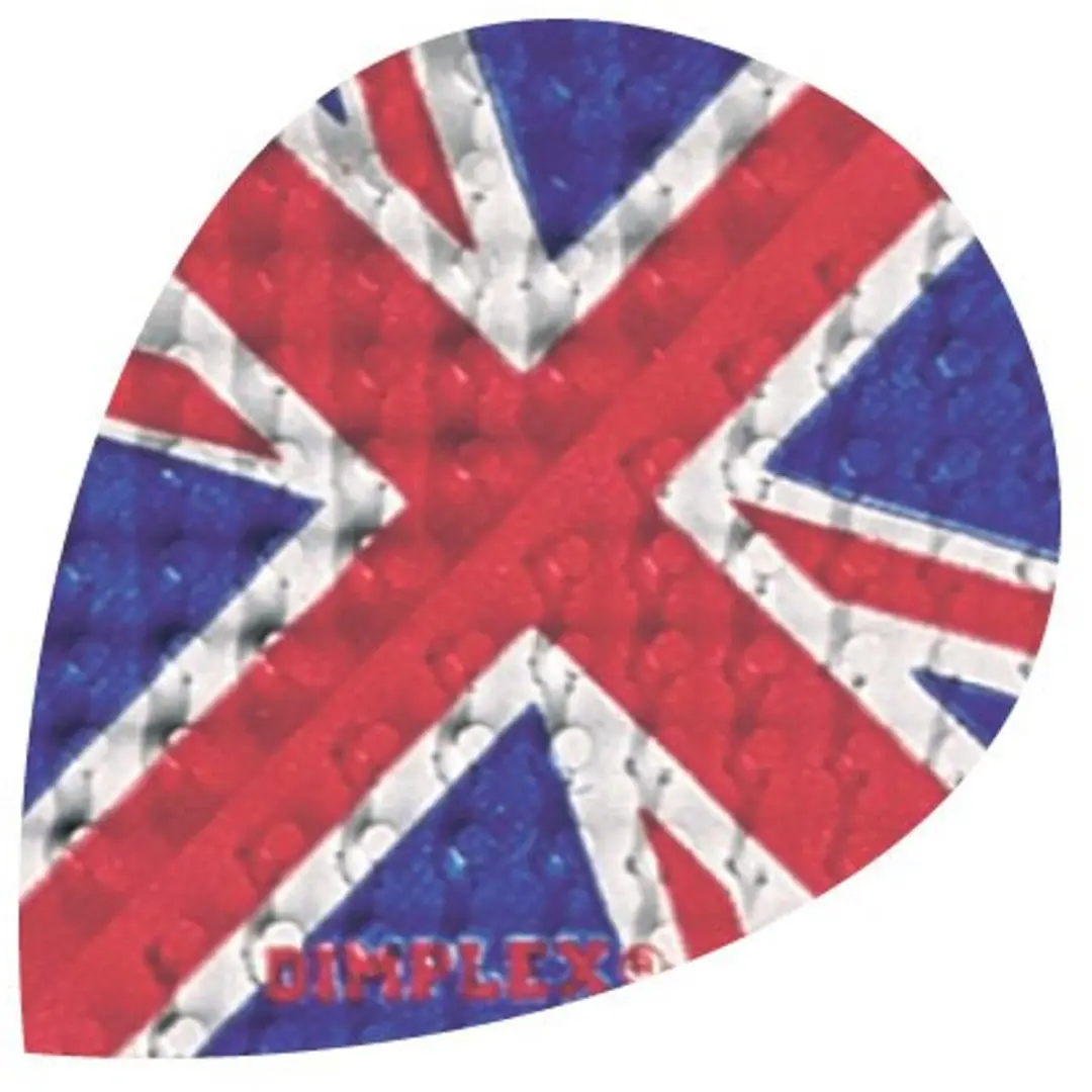 Harrows Union Jack Pear HF4004P Dart Flights