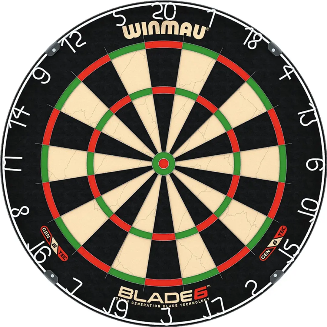 Winmau Blade 6 Dartset Starter Pack - 69.1cm - 2x6 Pijlen