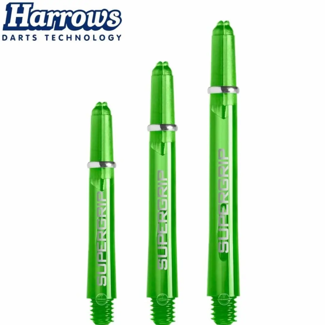 Harrows Supergrip Green Dart Shafts SH0080