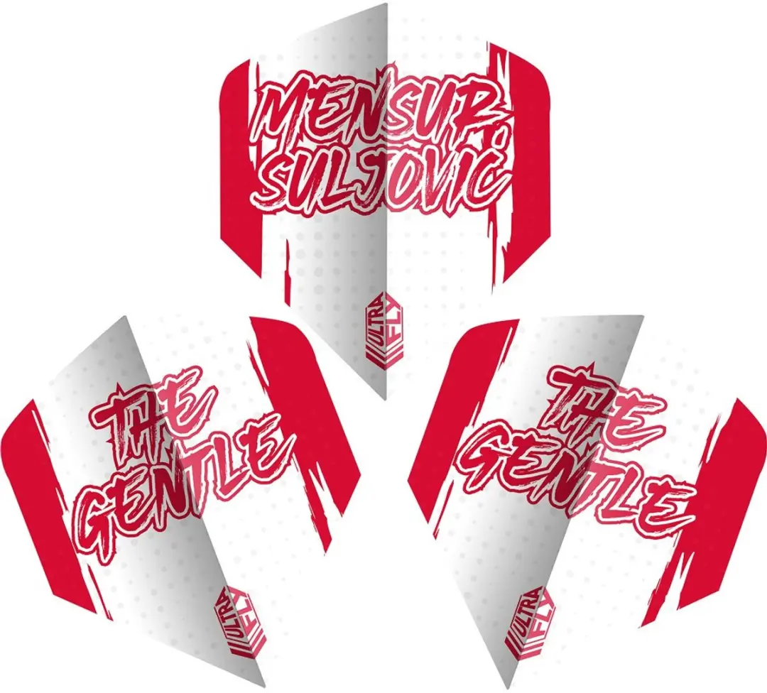 Unicorn Ultrafly Mensur Suljovic Big Wing Dartvleugels 3 Stuks