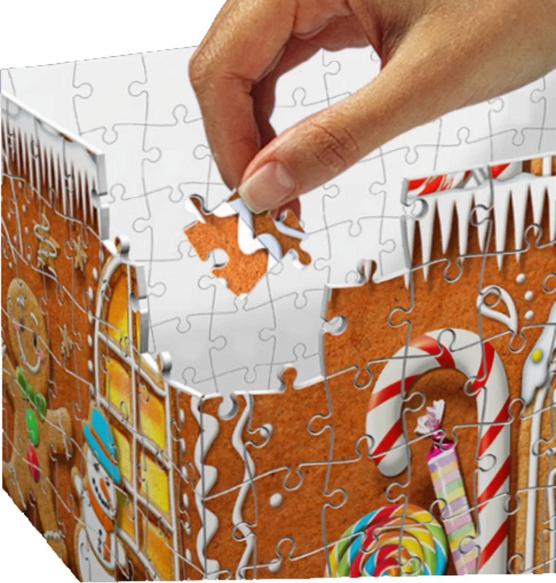 Ravensburger Kerst Gingerbread House Night Edition 216 Stuks - Multicolor