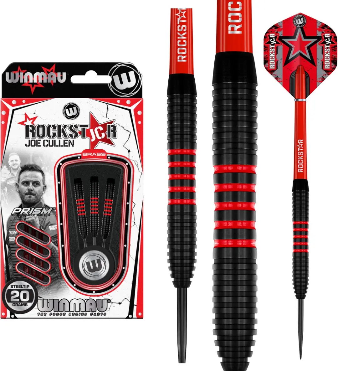 Winmau Joe Cullen Brass Dartpijlen