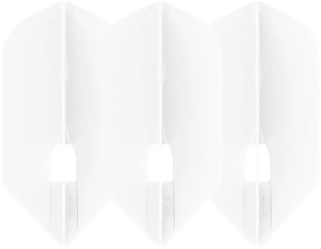 L-Style Champagne L6 Pro Slim Witte Dartvlucht FP3602 - 3 Stuks
