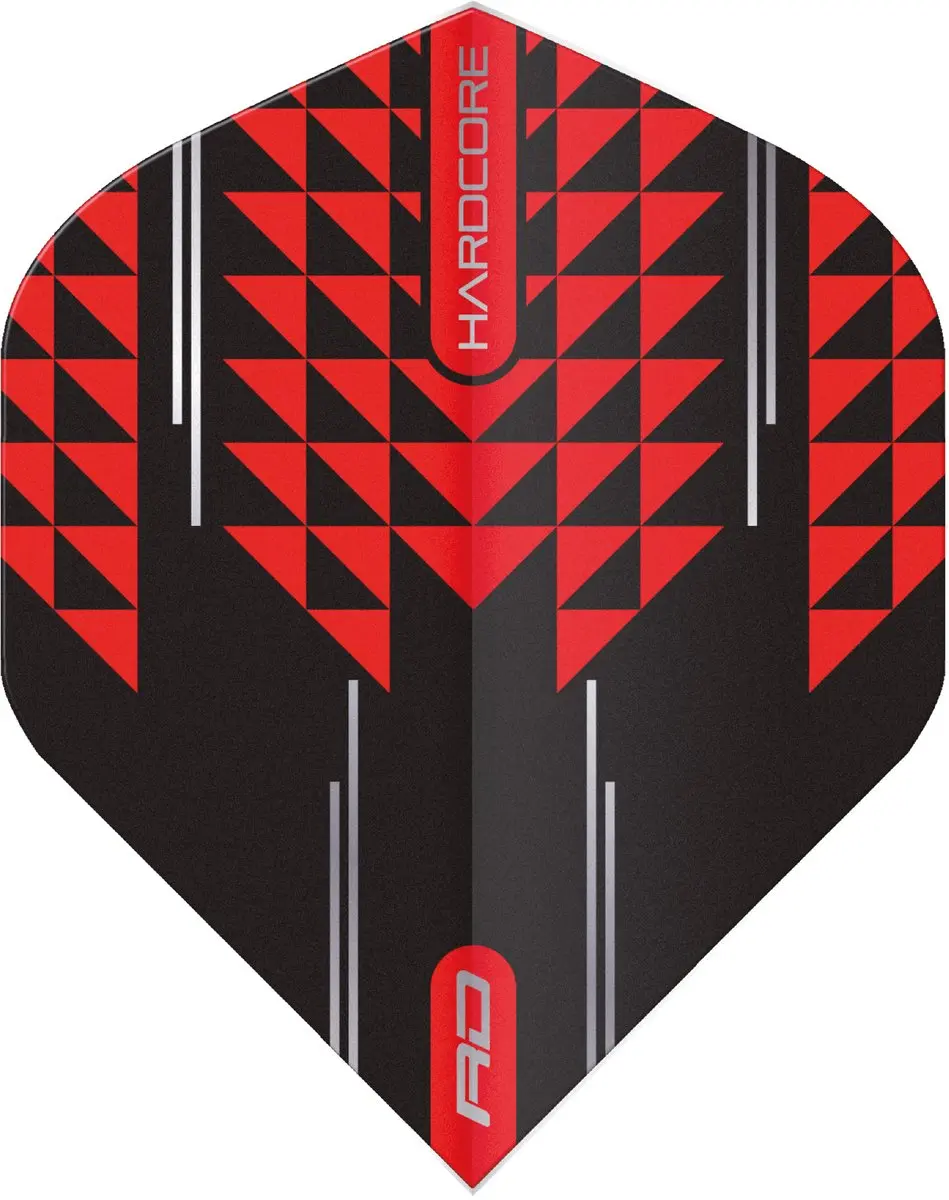 Red Dragon Hardcore Radical Crossfire Dart Flights TF6860 - 3 Stuks
