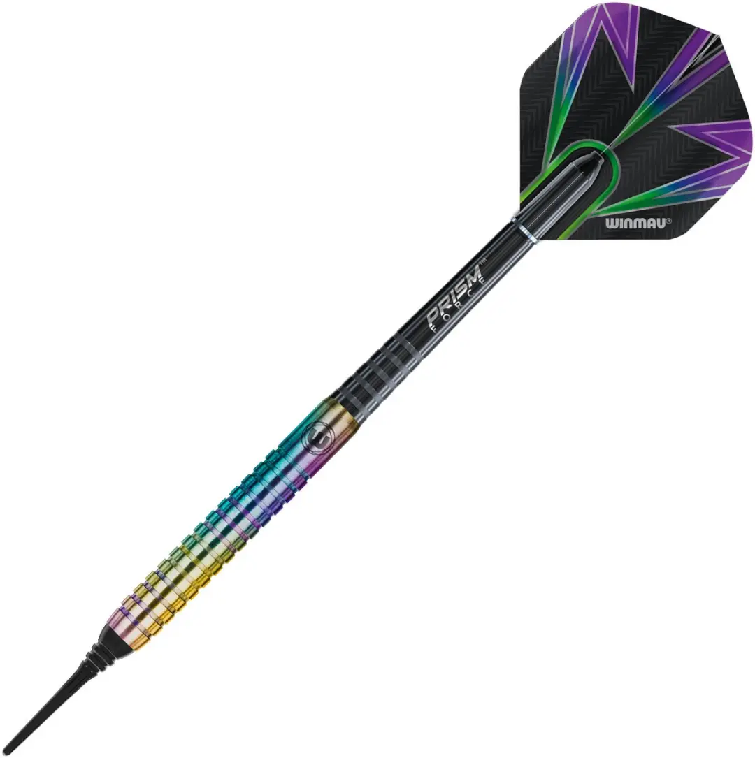 Winmau Foxfire Urban Soft Tip Darts - 3 Stuks - Rainbow