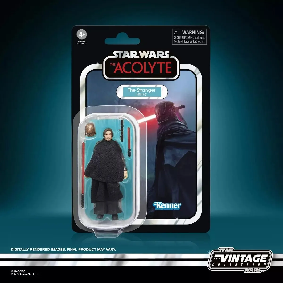 Hasbro Star Wars The Acolyte Vintage Qimir Actiefiguur 10cm - Multi