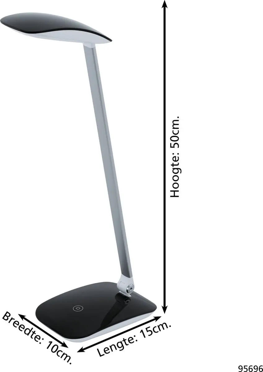 Eglo Cajero Tafellamp 4.5W - Zwart