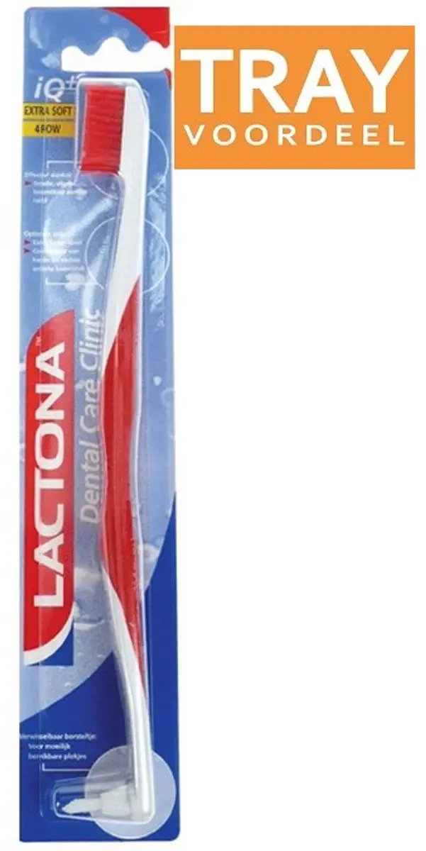 Lactona IQ+ Extra Soft Tandenborstel