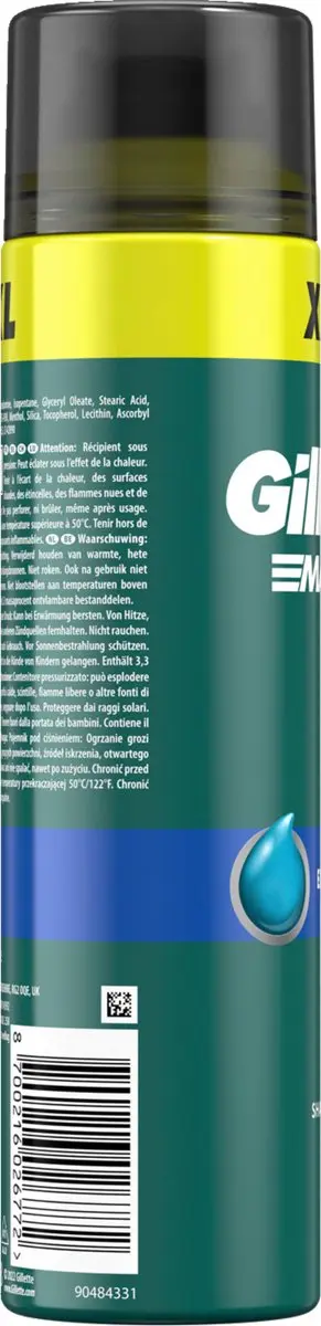 Gillette Mach 3 Extra Comfort Scheergel 240ml - afbeelding 2 van 2