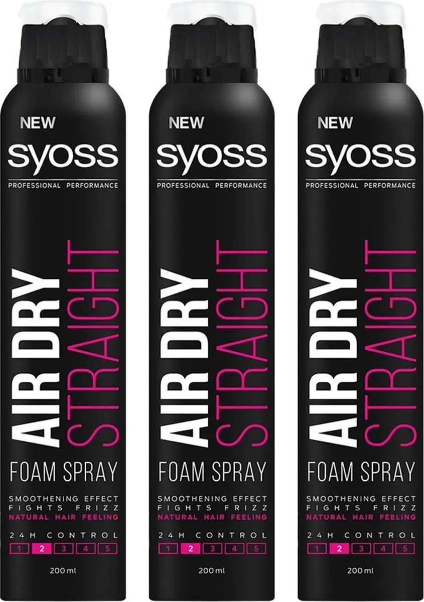 SYOSS Air Dry Straight Haarmousse