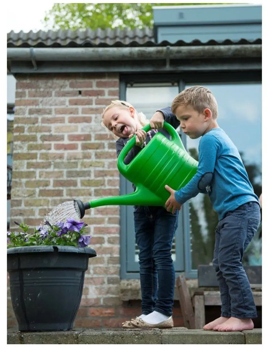 Nature Gieter 14L Kunststof - Groen - met Broeskop