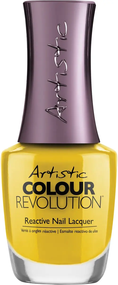 Artistic Nail Design Colour Revolution Glowdelic Geel 15ml