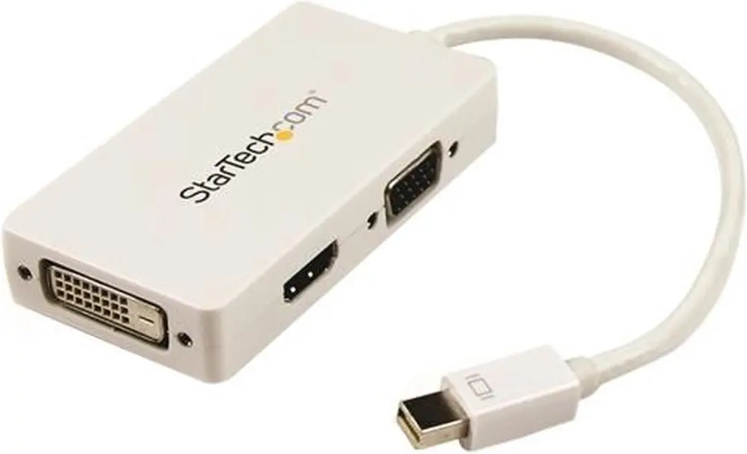 Startech MDP2VGDVHDW Mini DisplayPort naar VGA/DVI/HDMI Adapterkabel