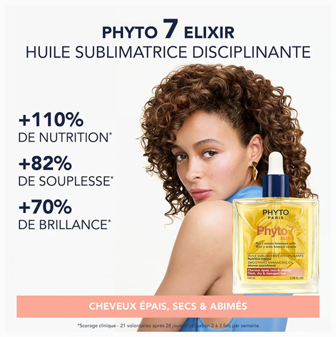 Phyto 7 Élixir Huile Sublimatrice 100ml