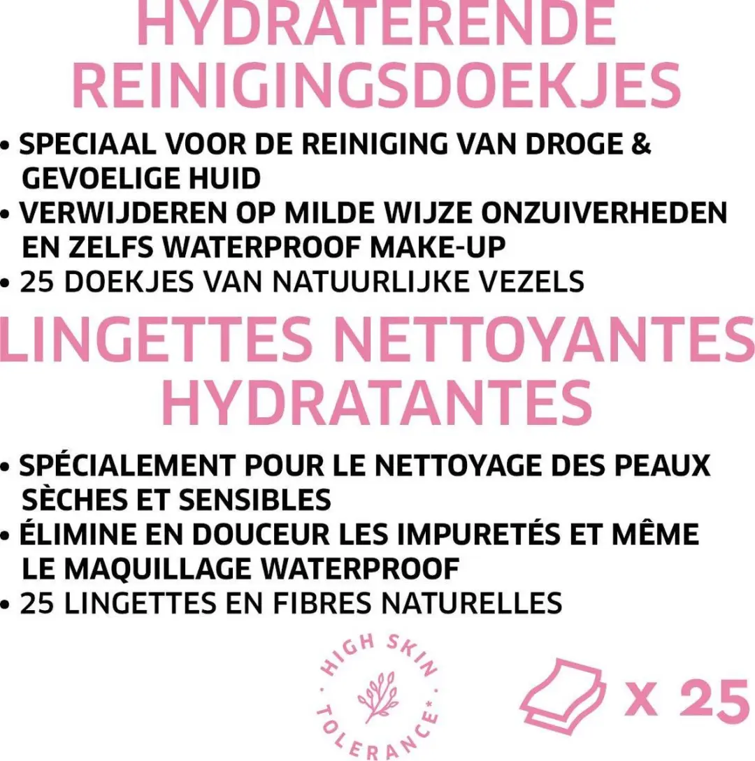 Diadermine Hydraterende Reinigingsdoekjes - 6 Stuks