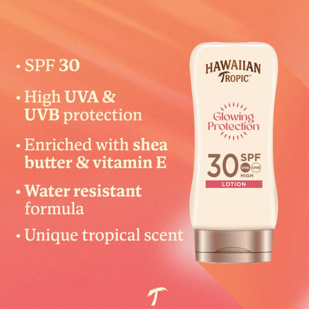 Hawaiian Tropic Glowing Protection Lotion SPF 30 - 6x170ml