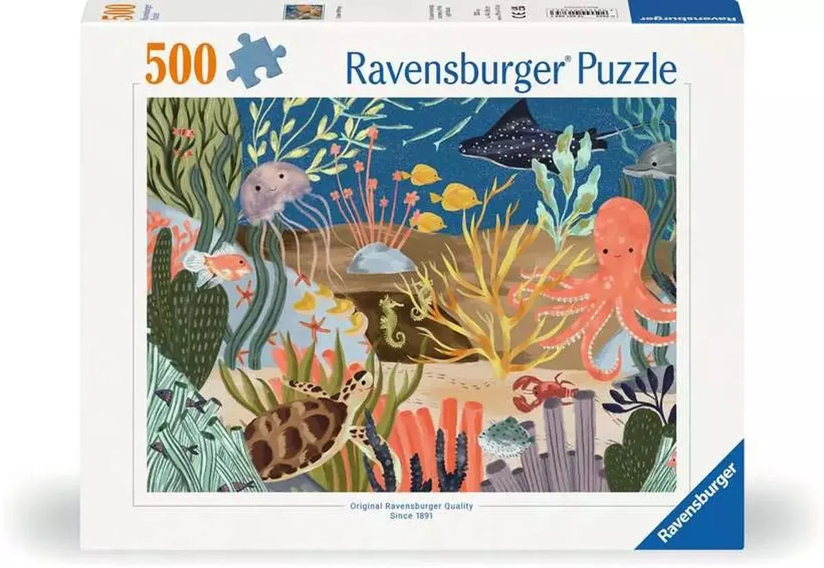 Ravensburger Ozean-Laune Puzzel 500 Stuks