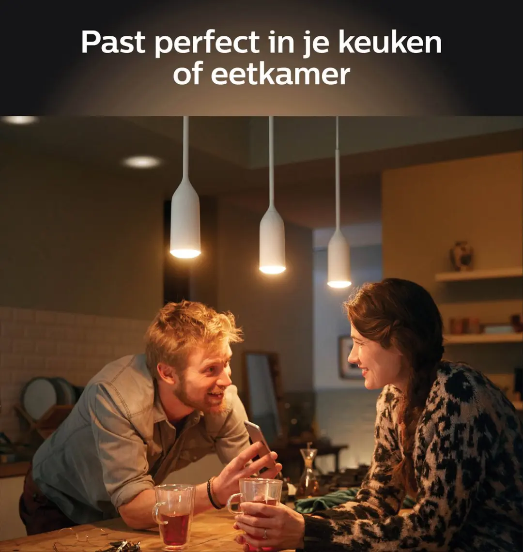 Philips Hue Devote Hanglamp Wit - Bluetooth