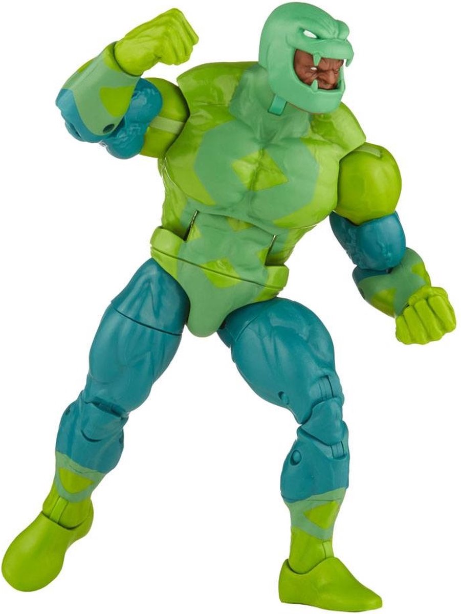 Hasbro Marvel Actiefiguur Ultimate Captain America 15 cm Marvel Legends Puff Adder BAF Multicolours