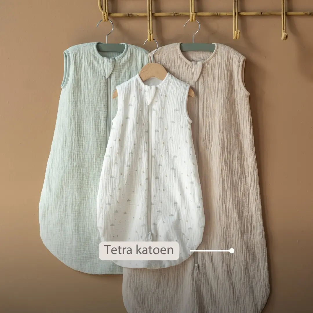 Nattou LouLou Baby Slaapzak 70cm - TOG 0,5 - Groen
