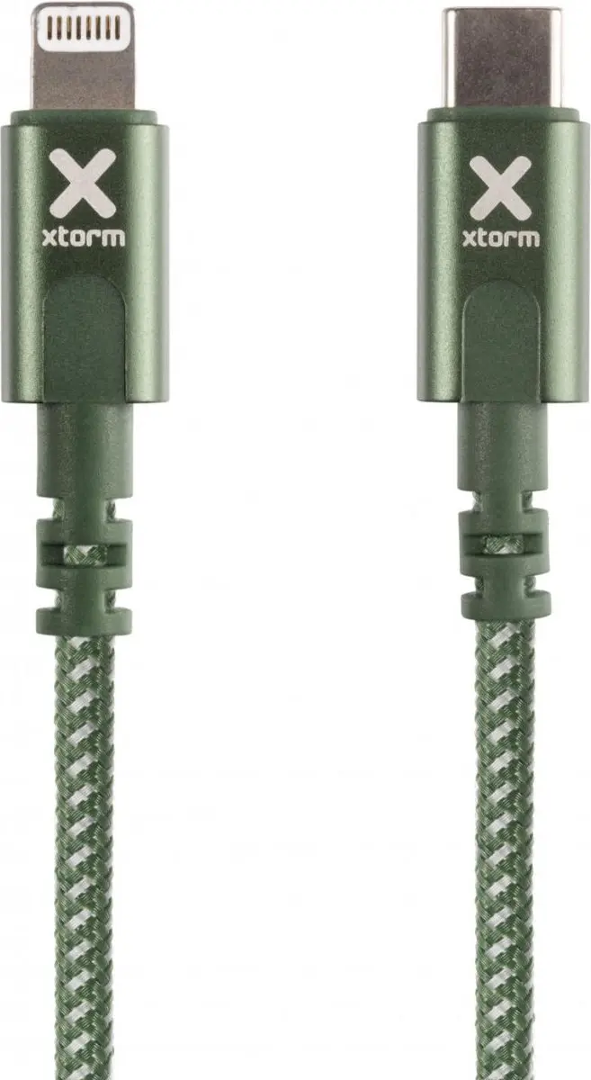 Xtorm Original USB-C naar Lightning Kabel 1m - Groen