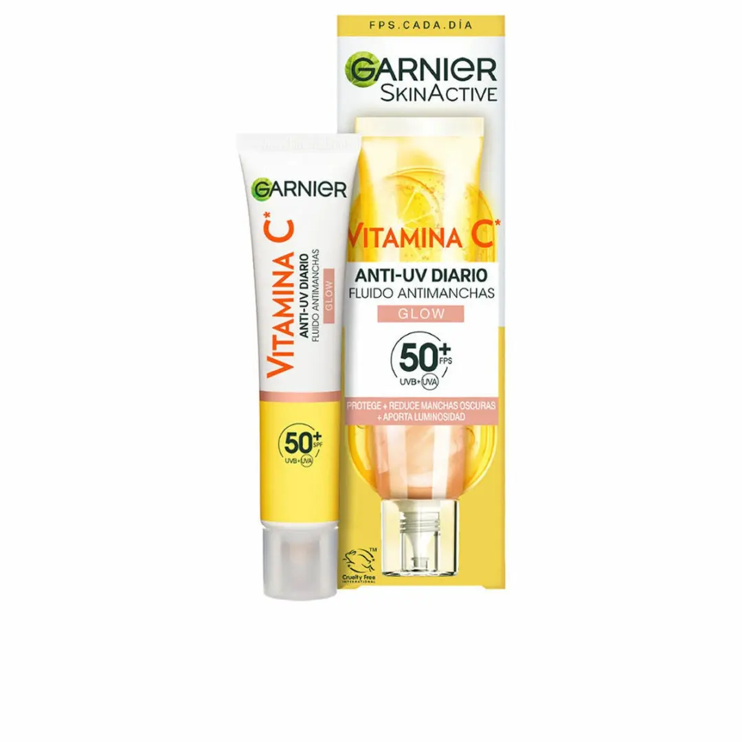 Garnier Vitamin C Glow Anti-stain Hydraterende Vloeistof 40ml