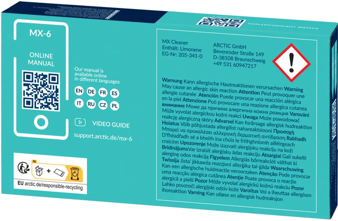 Arctic MX-6 Koelpasta 4ml - Grijs
