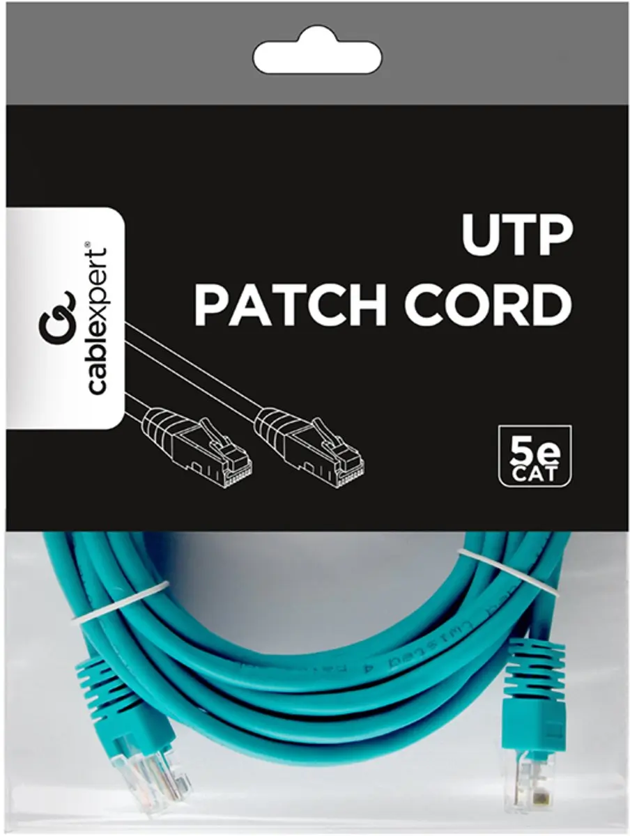 Cablexpert PP12-5M/G Netwerkkabel UTP Cat5E - Groen