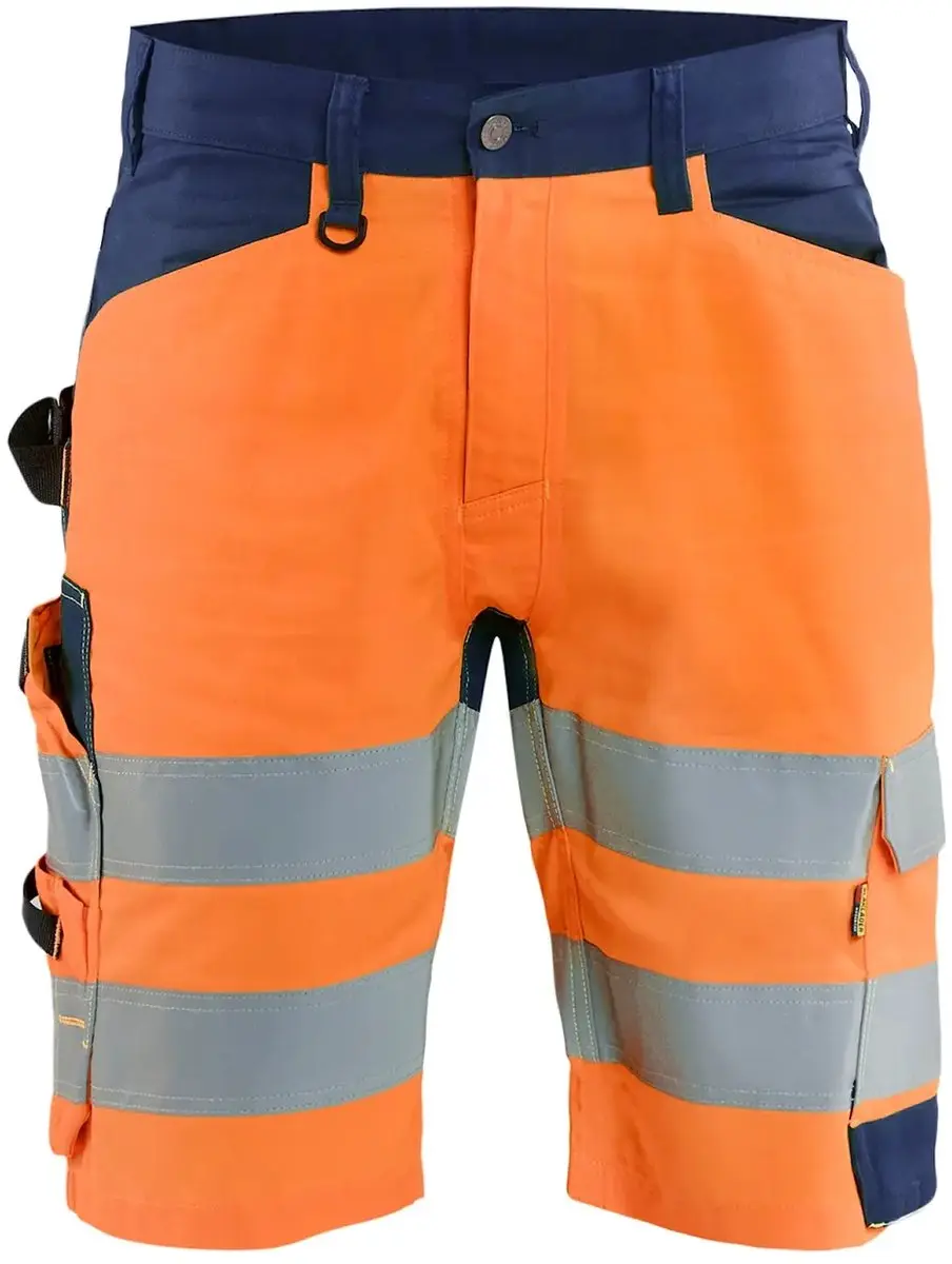 Blåkläder Short Hoge Zichtbaarheid 50 - Neongeel/Zwart - afbeelding 5 van 6