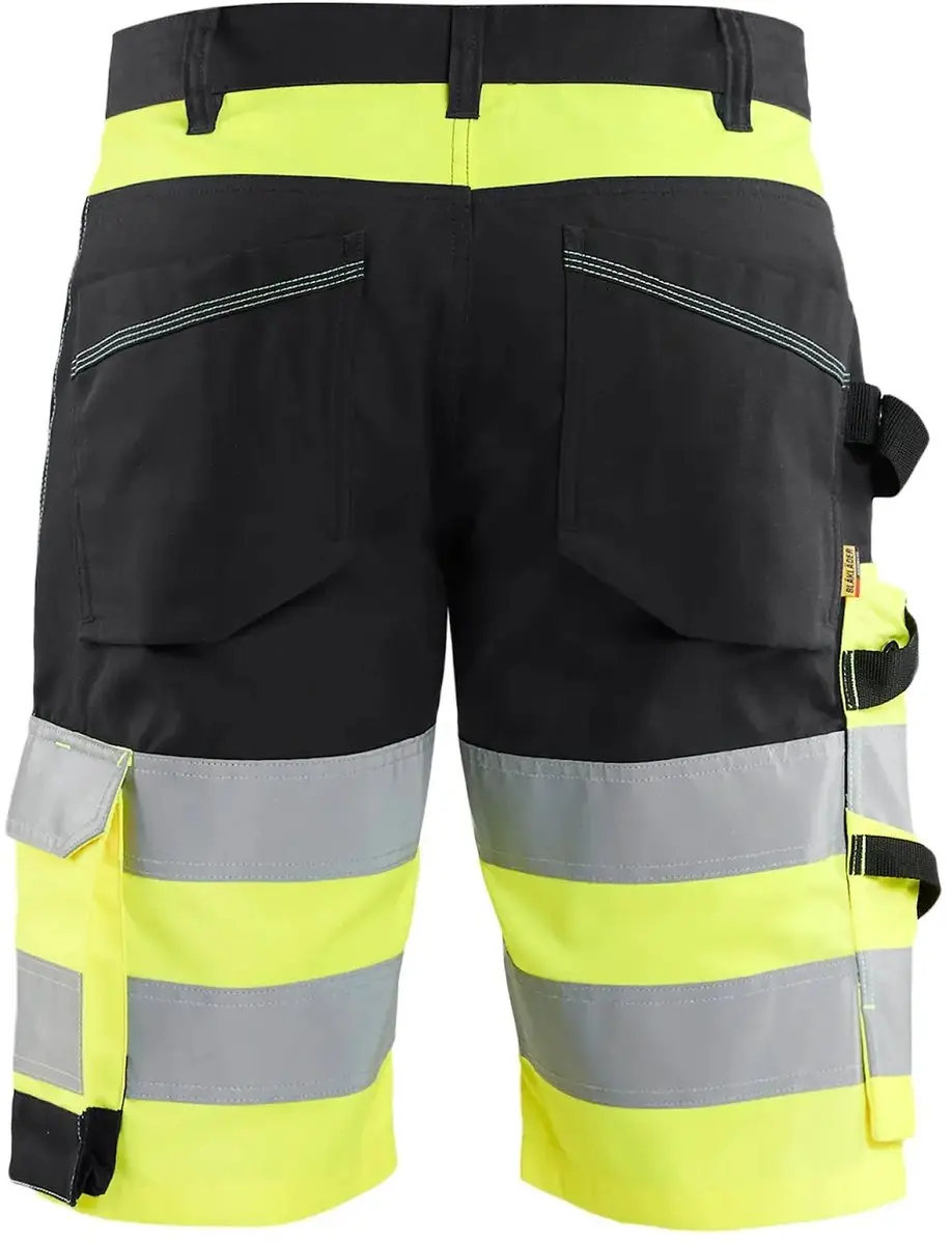 Blåkläder Short Hoge Zichtbaarheid 50 - Neongeel/Zwart