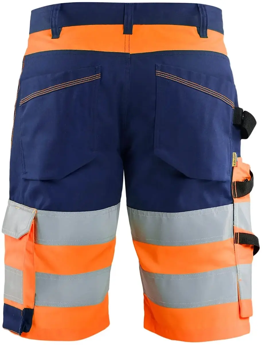 Blåkläder Short Hoge Zichtbaarheid 50 - Neongeel/Zwart - afbeelding 6 van 6