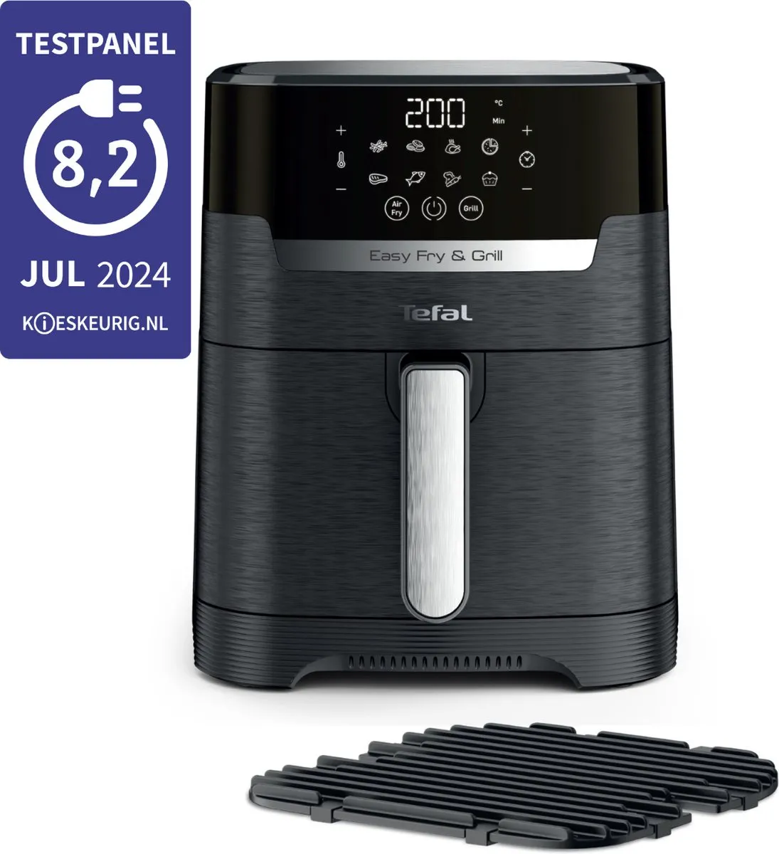 Tefal Easy Fry & Grill Precision EY5058 Airfryer 1500W - 4,2L - Zwart