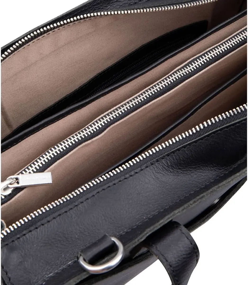 Cowboysbag Laptoptas Elston 13 inch - Zwart