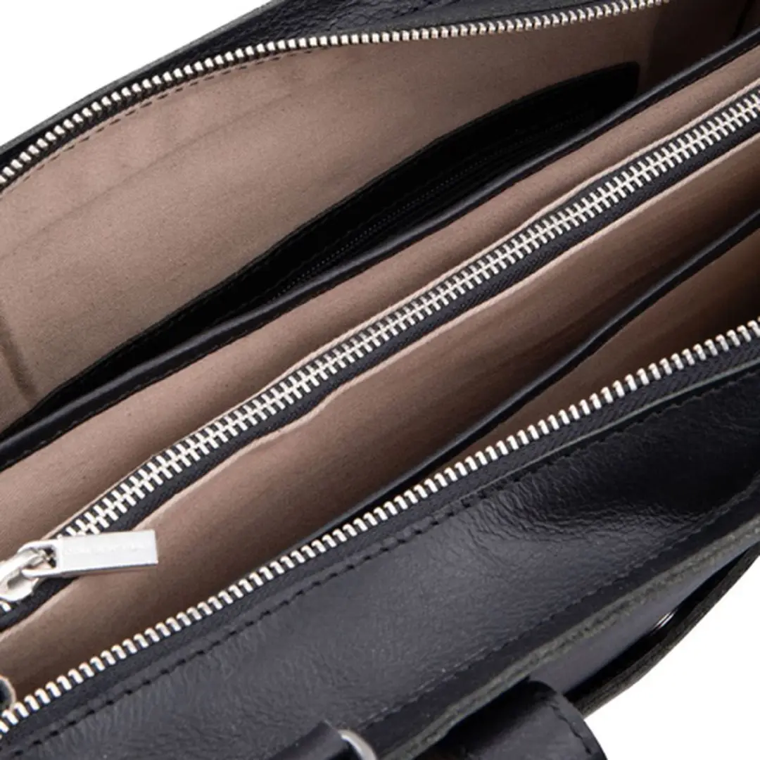 Cowboysbag Laptoptas Elston 13 inch - Zwart