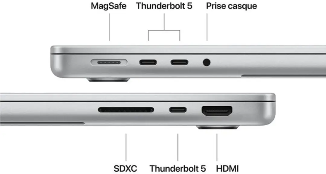Apple MacBook Pro M5 Pro 14" Laptop 24GB 1TB SSD - Zilver