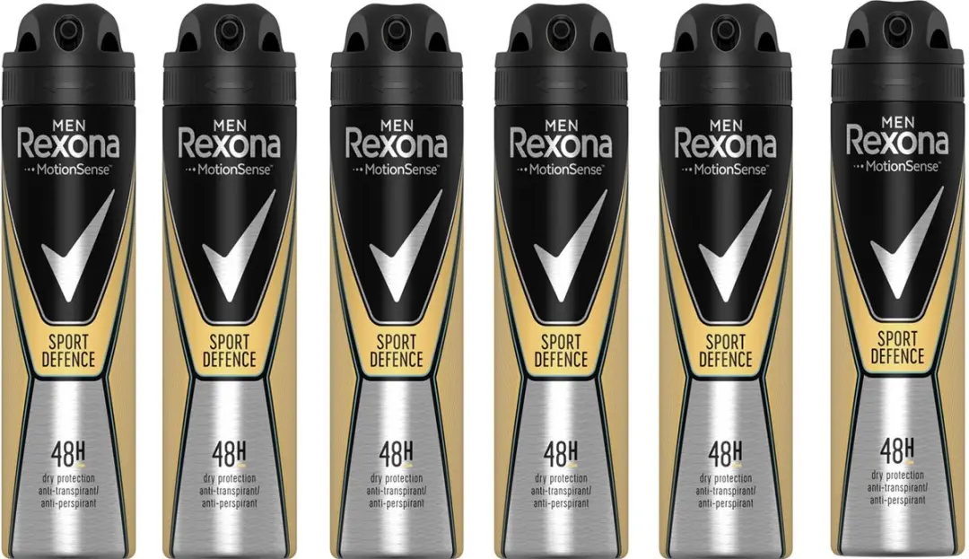 Rexona Men Sport Defence Deodorant Spray 6x150ml