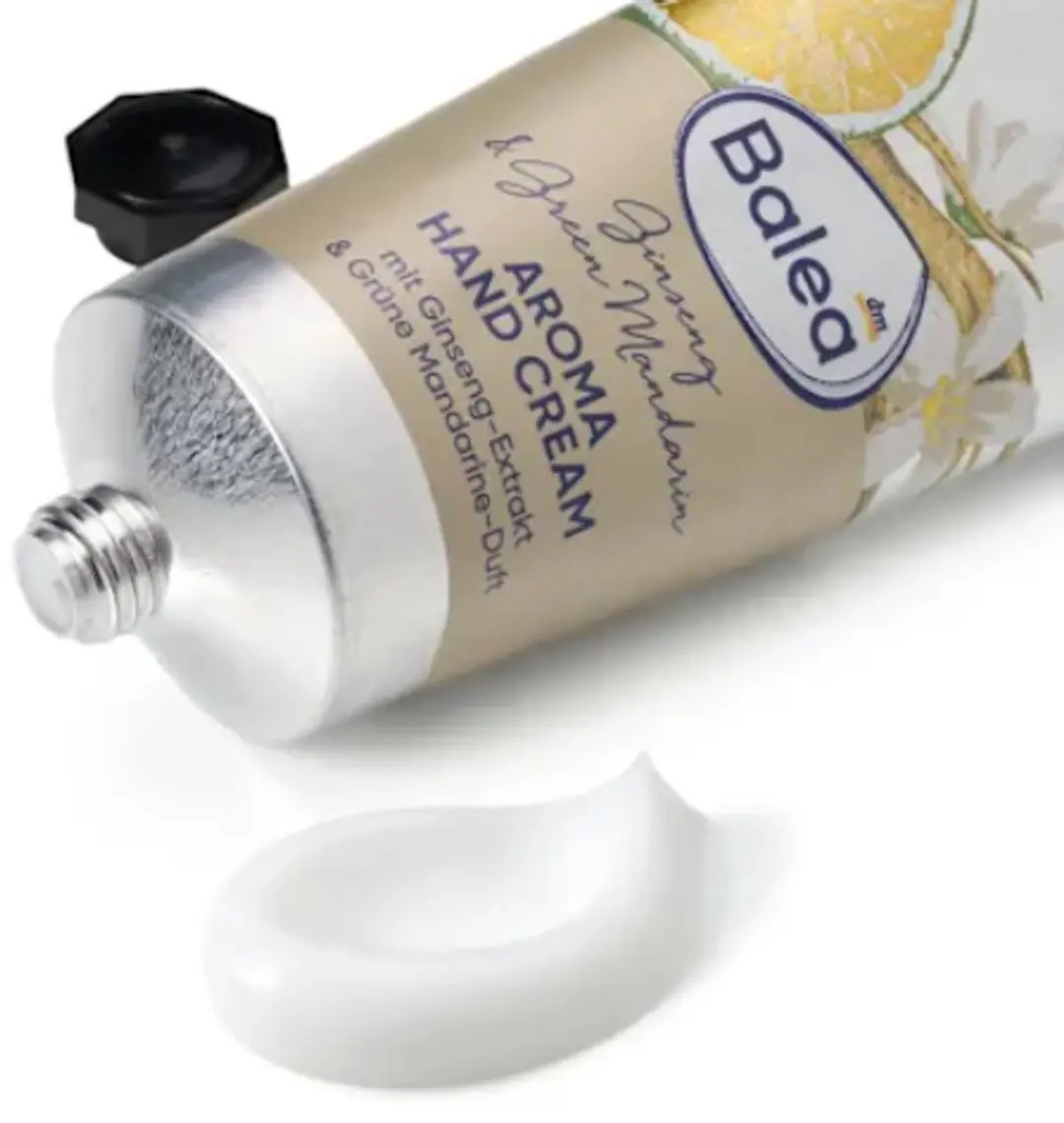 Balea Aroma Handcrème Ginseng & Green Mandarin 75ml - afbeelding 2 van 2