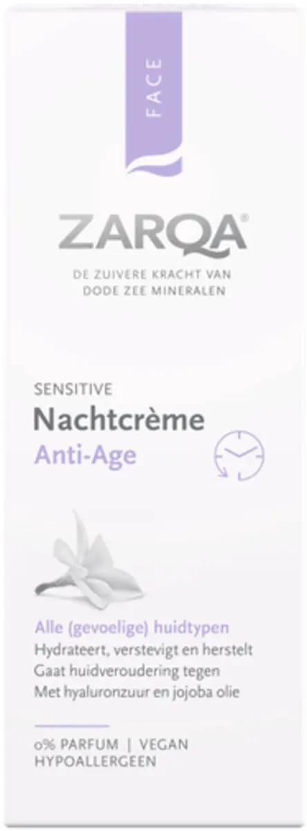 Zarqa Nachtcrème Anti-Age 2x50ml