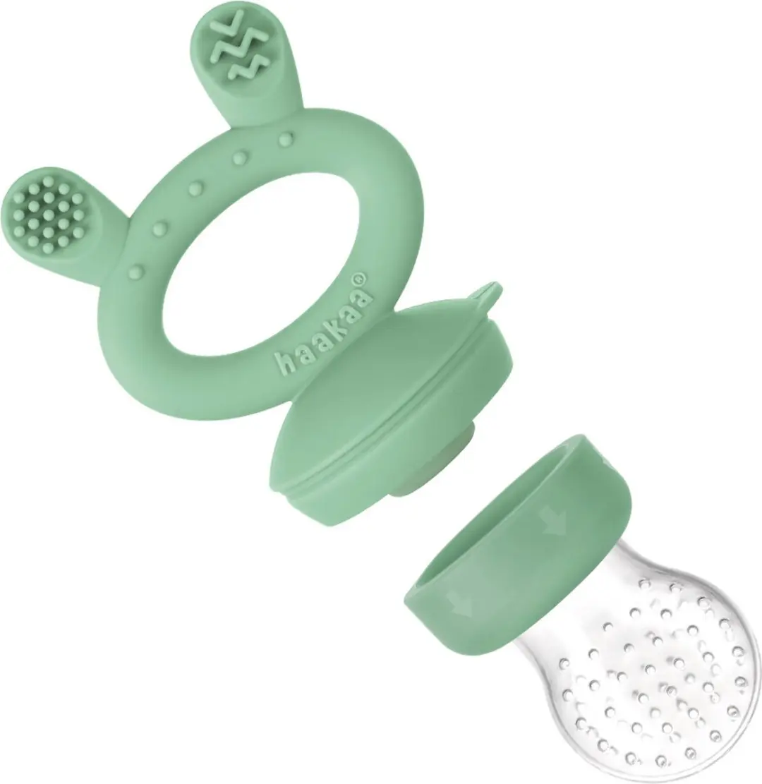 Haakaa Fresh Food Feeder - Pea green