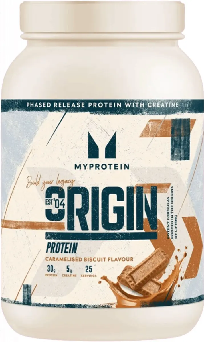 Myprotein Origin Eiwitmix Caramelised Biscuit 1200g