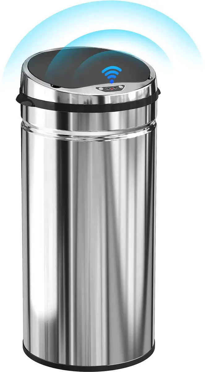 Homcom Sensorprullenbak 42L