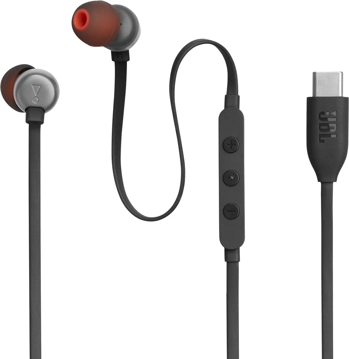 JBL Tune 310C USB-C Oordopjes - Bedraad - Zwart