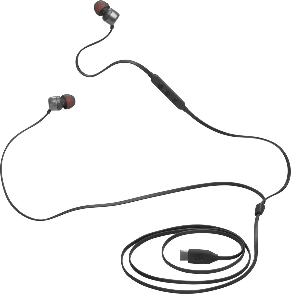 JBL Tune 310C USB-C Oordopjes - Bedraad - Zwart
