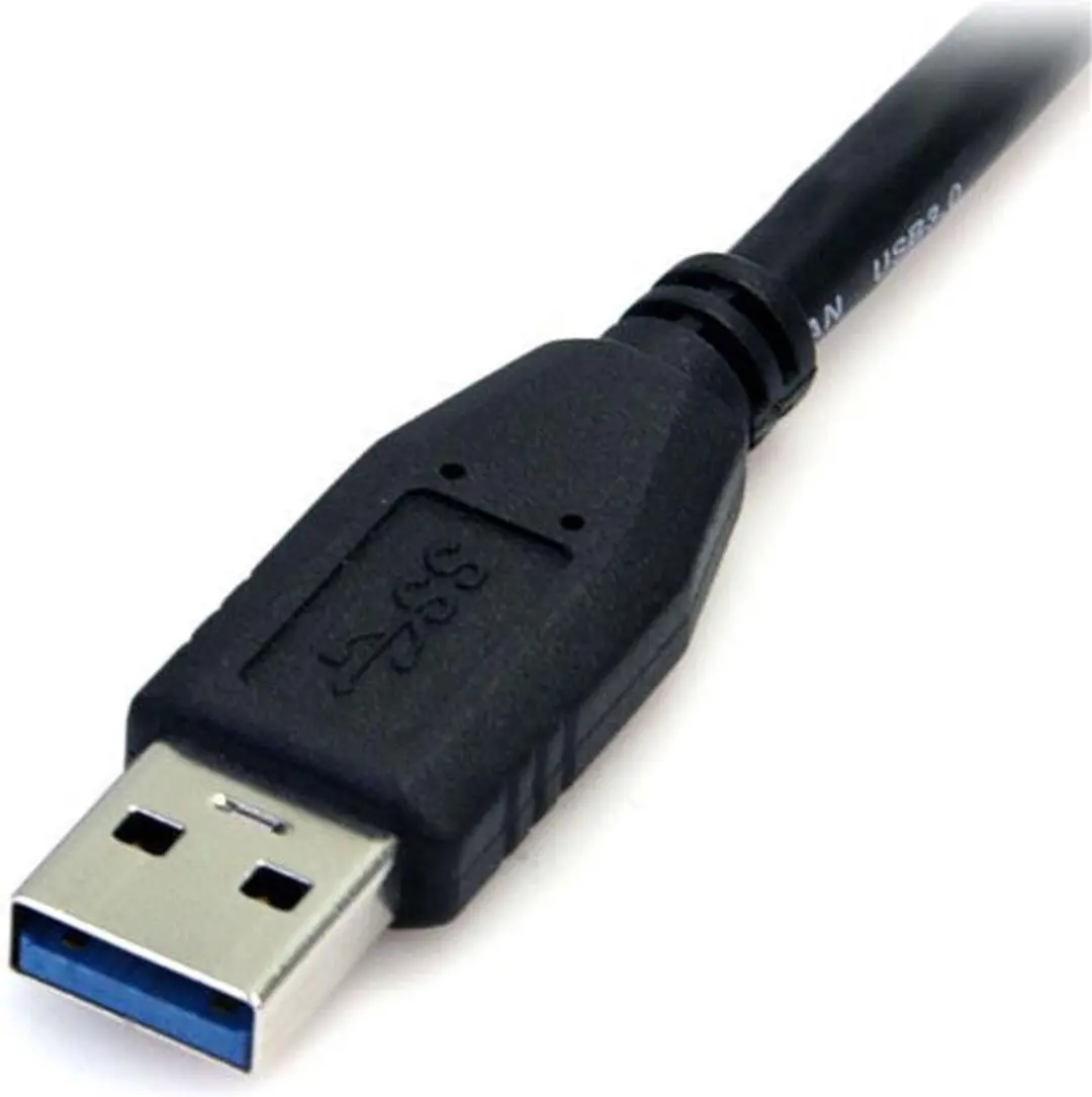 Startech USB3AUB50CMB USB-kabel 50cm - Zwart