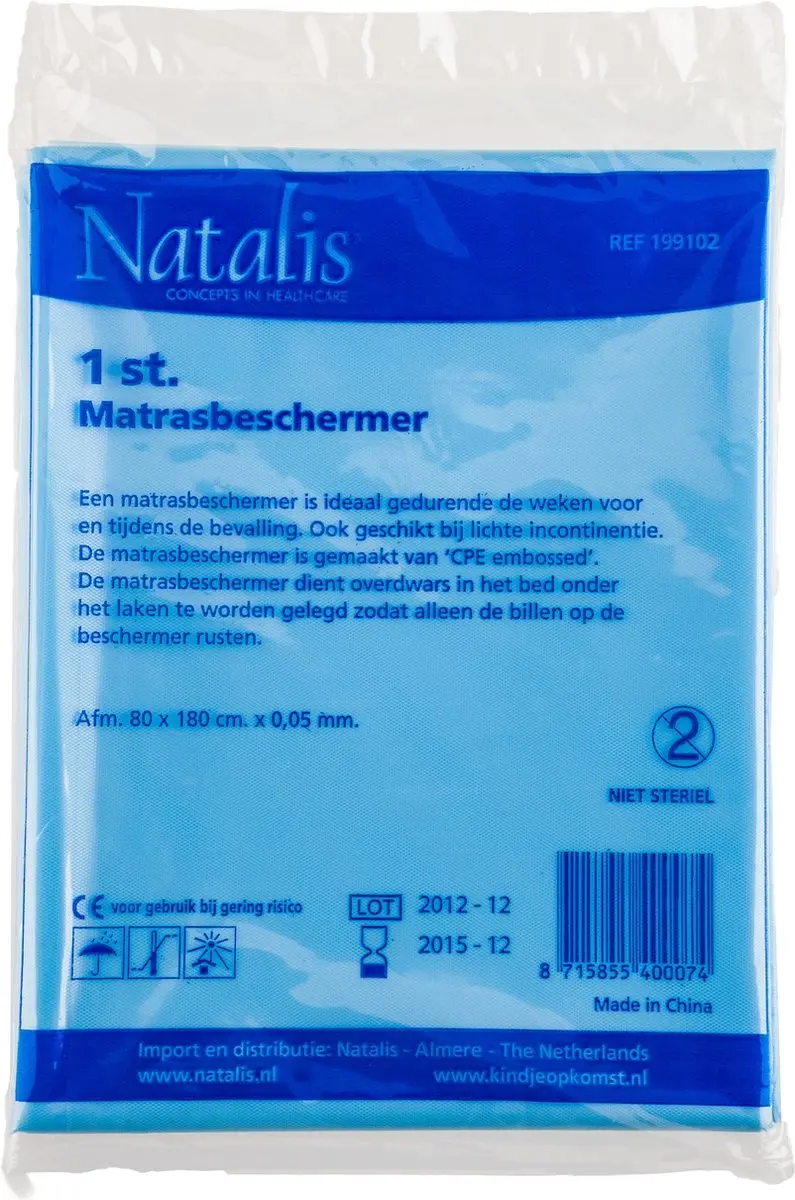 Natalis Matrasbeschermer 80x180cm