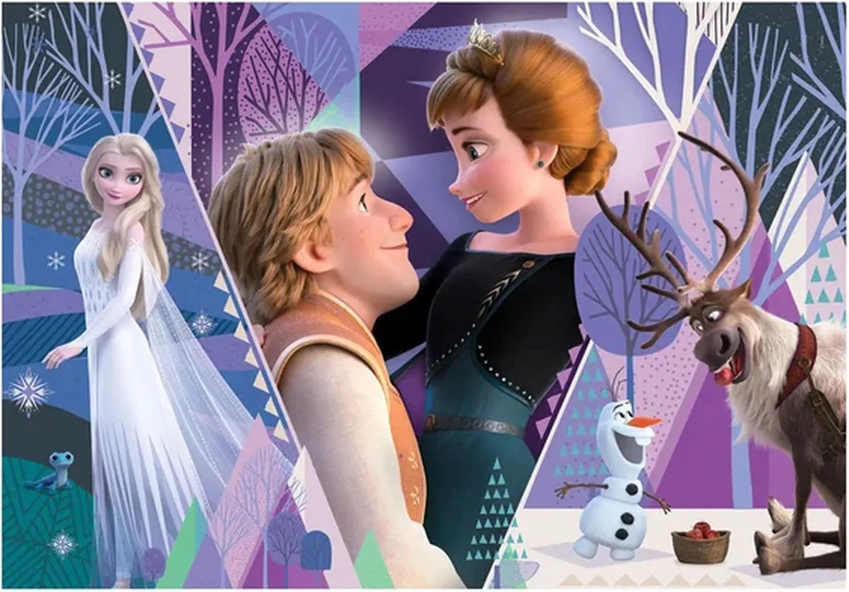 Clementoni Frozen 2 Puzzel 2180 Stukjes - Multicolor - afbeelding 6 van 6