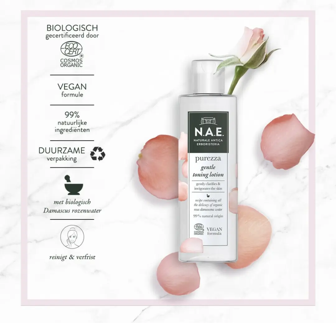 N.A.E. Toning Lotion 200ml - Biologisch & Vegan - afbeelding 6 van 6